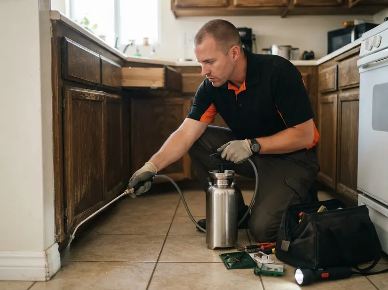 Cockroach Flush and Growth Interruption in Riverside, CA